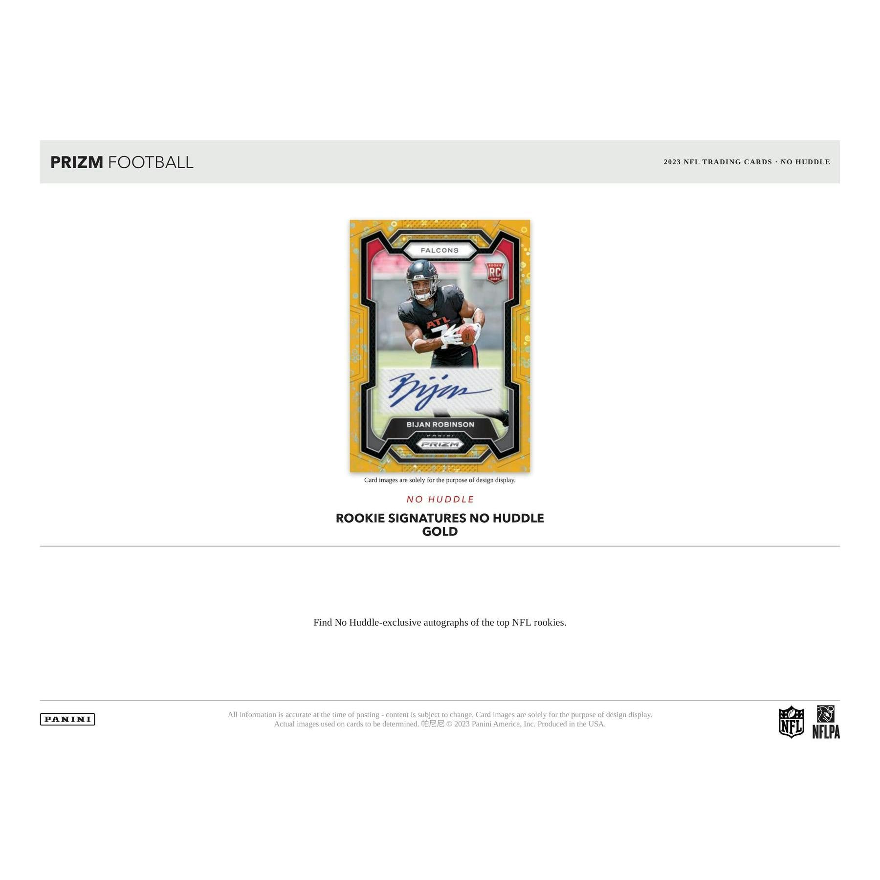 2023 Panini Prizm Football No Huddle Pack