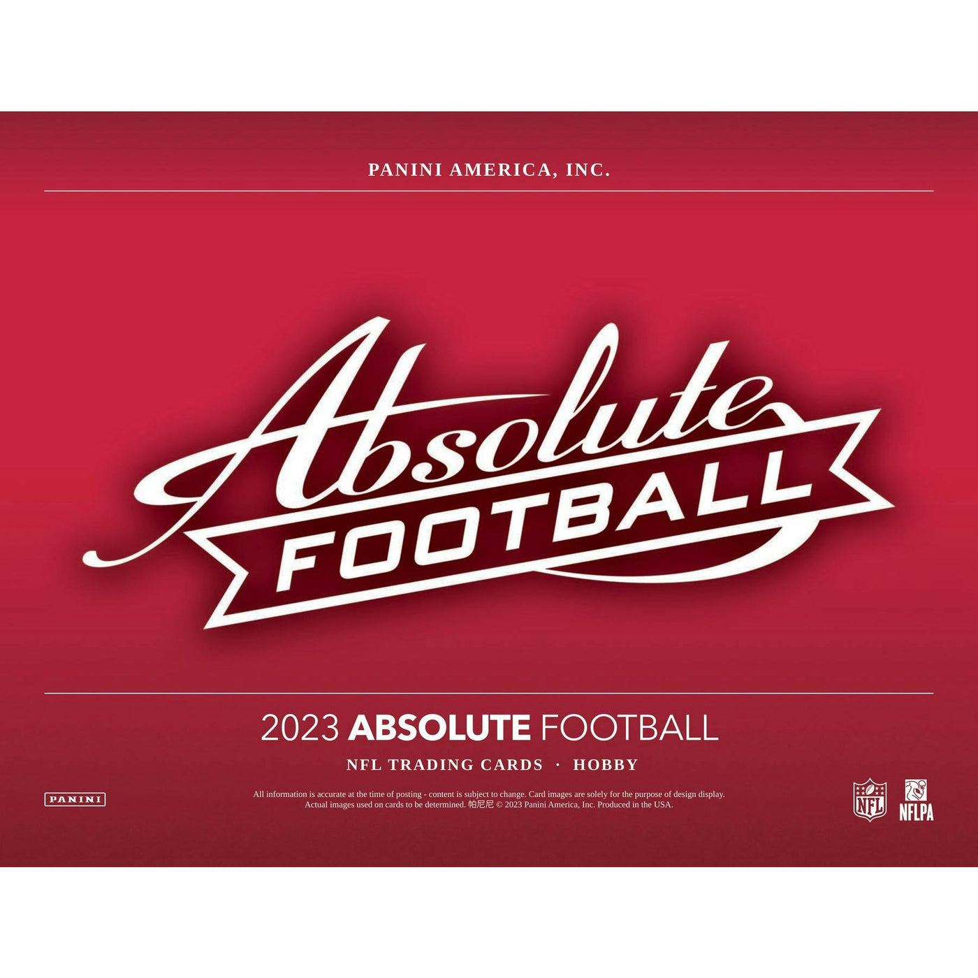 2023 Panini Absolute Football Hobby Box