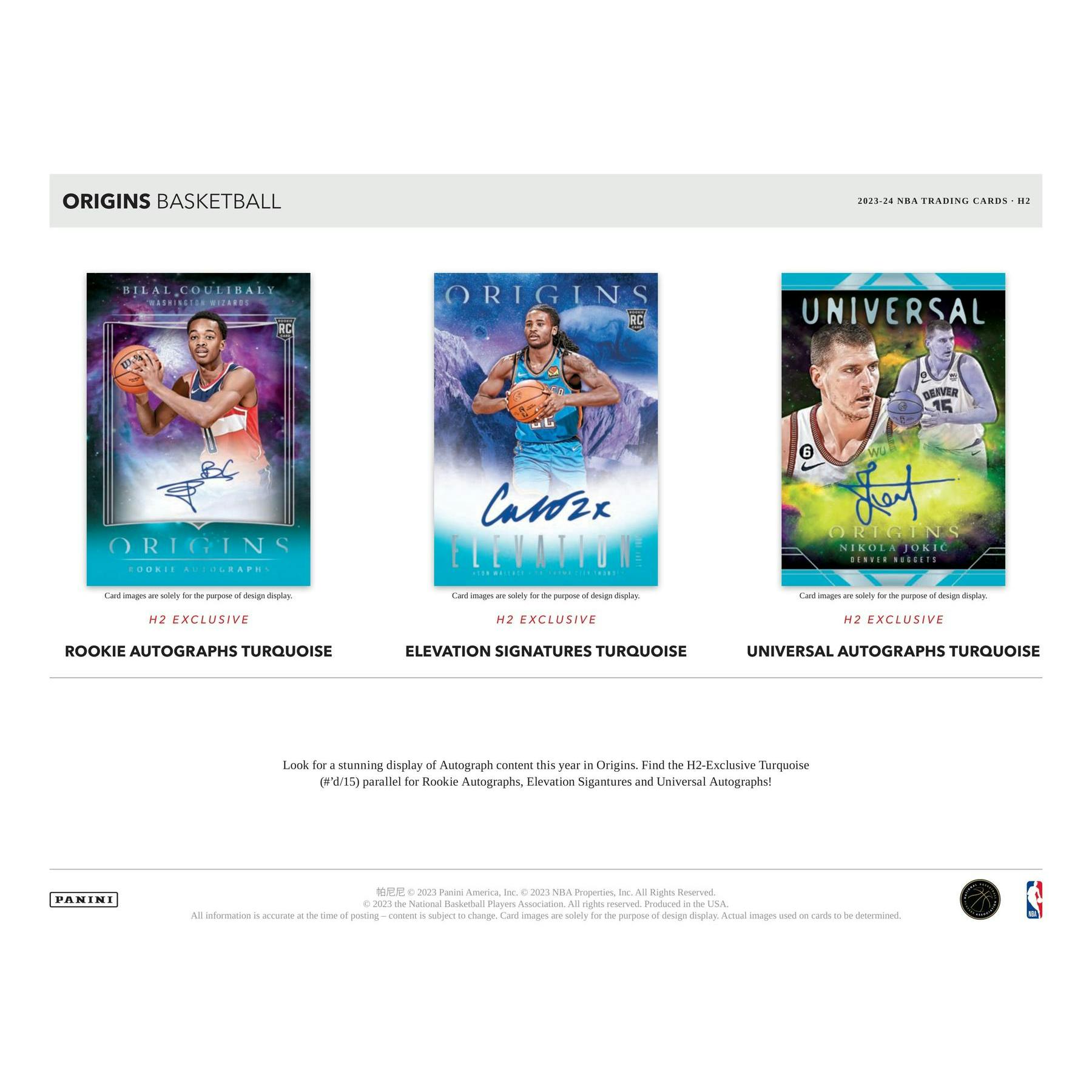 2023/24 Panini Origins Basketball H2 Box