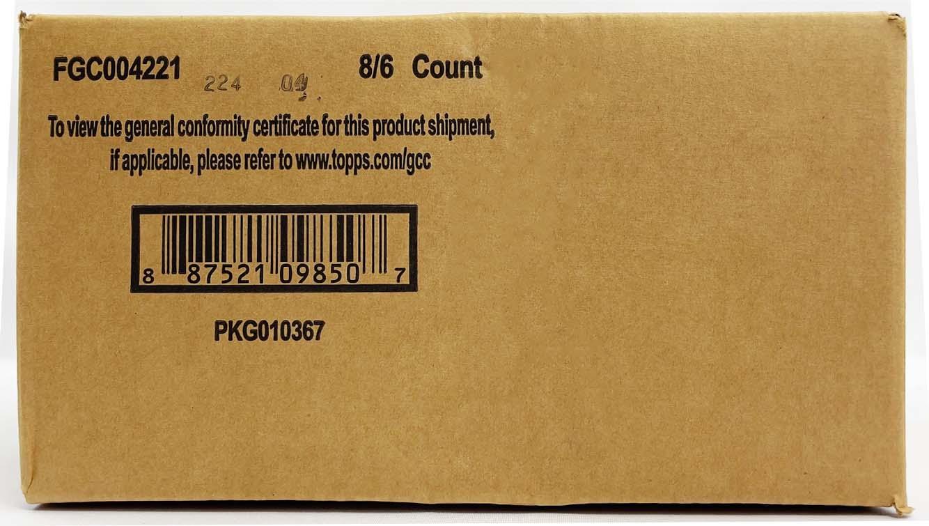 2021 Topps Pro Debut Baseball Hobby Jumbo 8-Box Case