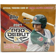 2021 Topps Pro Debut Baseball Hobby Jumbo 8-Box Case