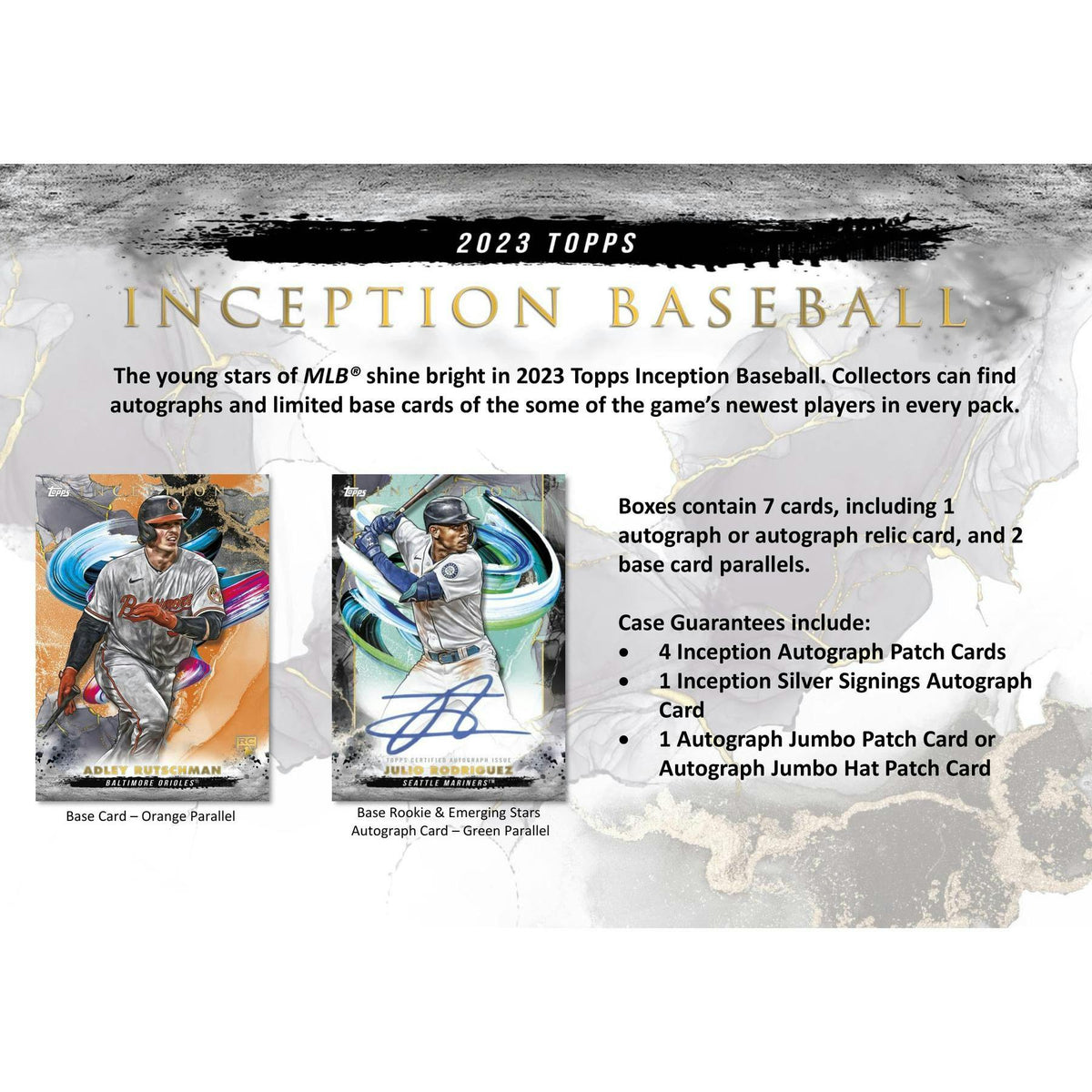 2023 Topps Inception Baseball Hobby Box
