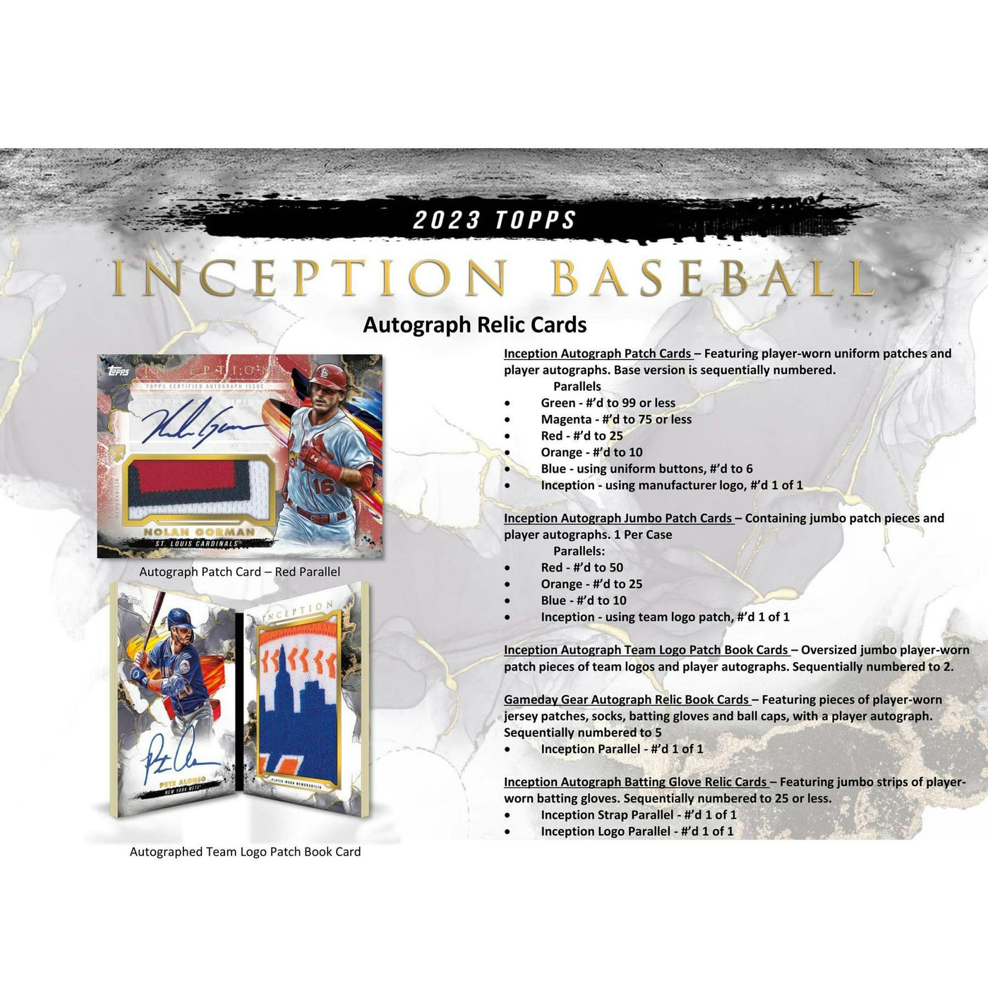 2023 Topps Inception Baseball Hobby Box