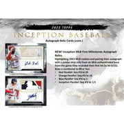2023 Topps Inception Baseball Hobby Box