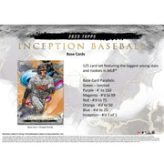 2023 Topps Inception Baseball Hobby Box