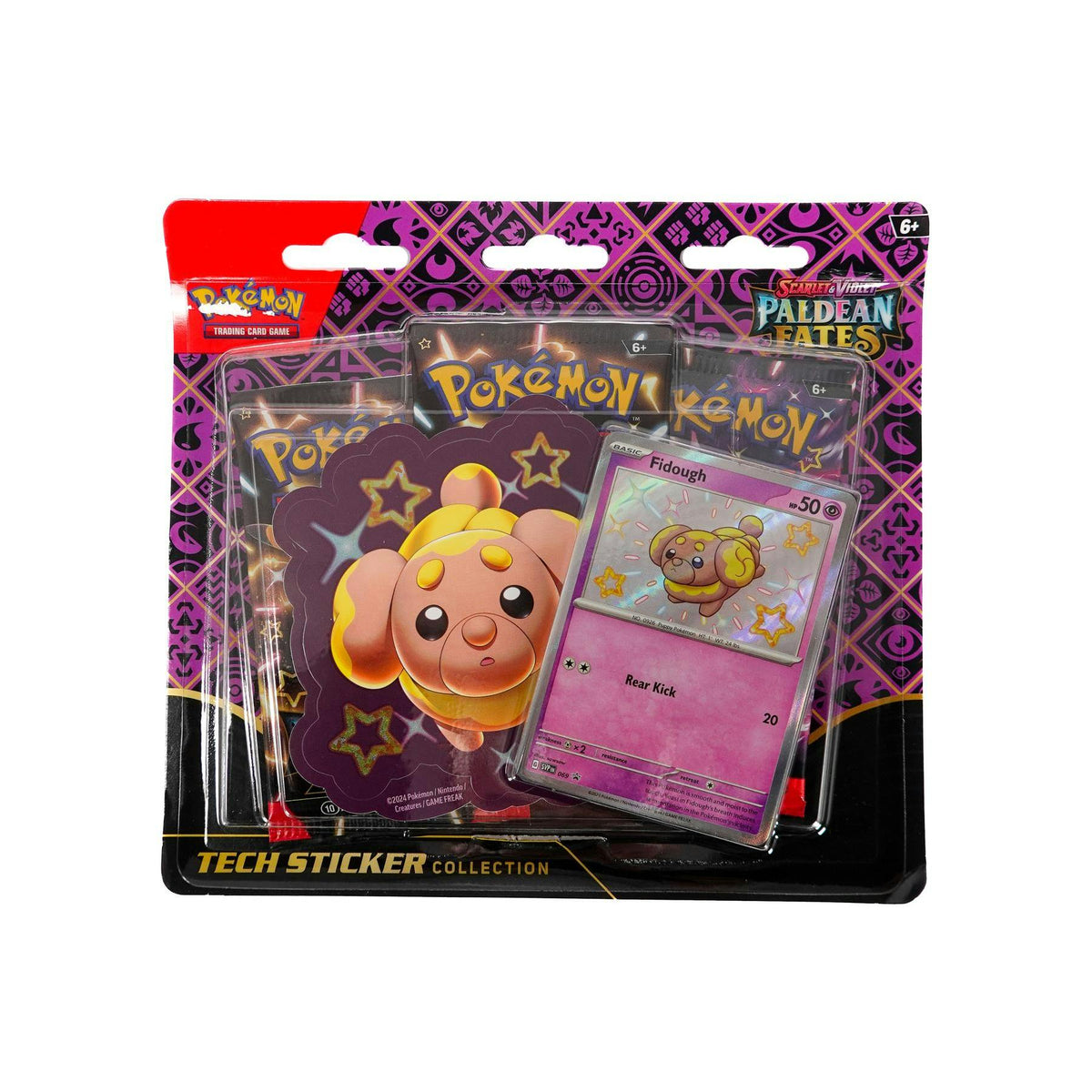 Pokemon Scarlet & Violet: Paldean Fates Tech Sticker Collection 12-Blister Case
