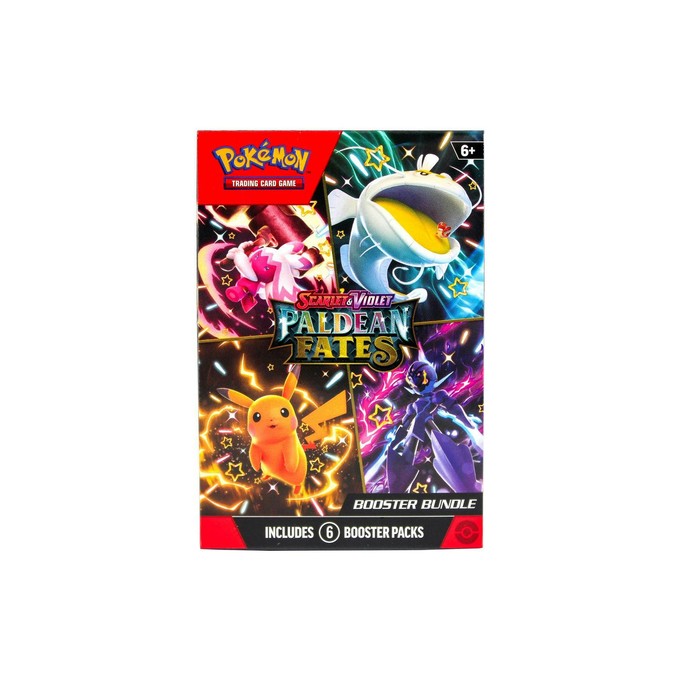Pokemon Scarlet & Violet: Paldean Fates 6-Pack Booster Bundle