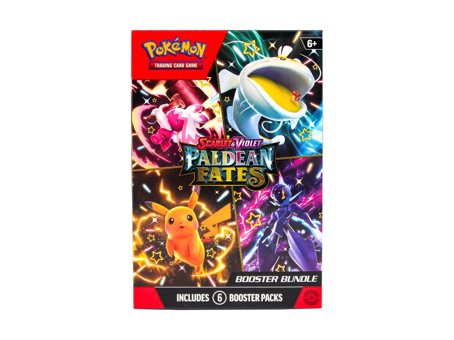 Pokemon Scarlet & Violet: Paldean Fates 6-Pack Booster Bundle