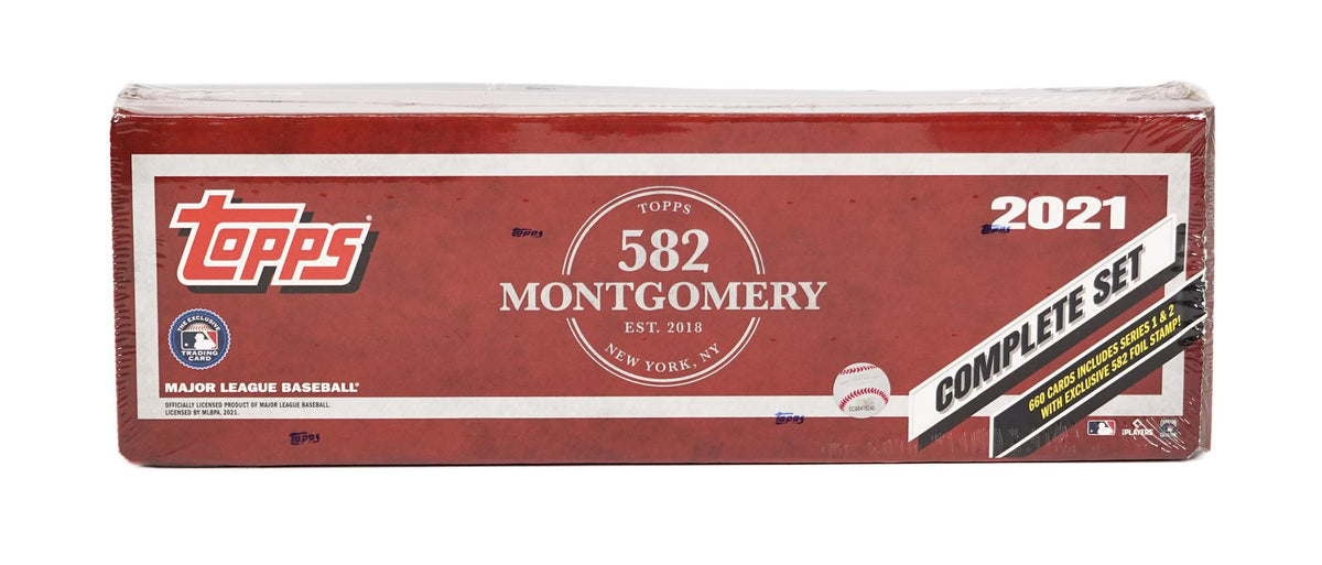 2021 Topps 582 Montgomery Club Factory Set Baseball (Box)