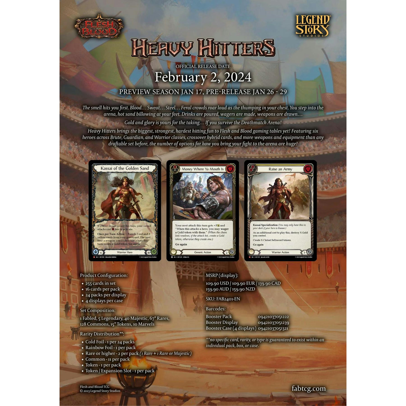 Flesh and Blood TCG: Heavy Hitters Booster Box (Reed Buy)