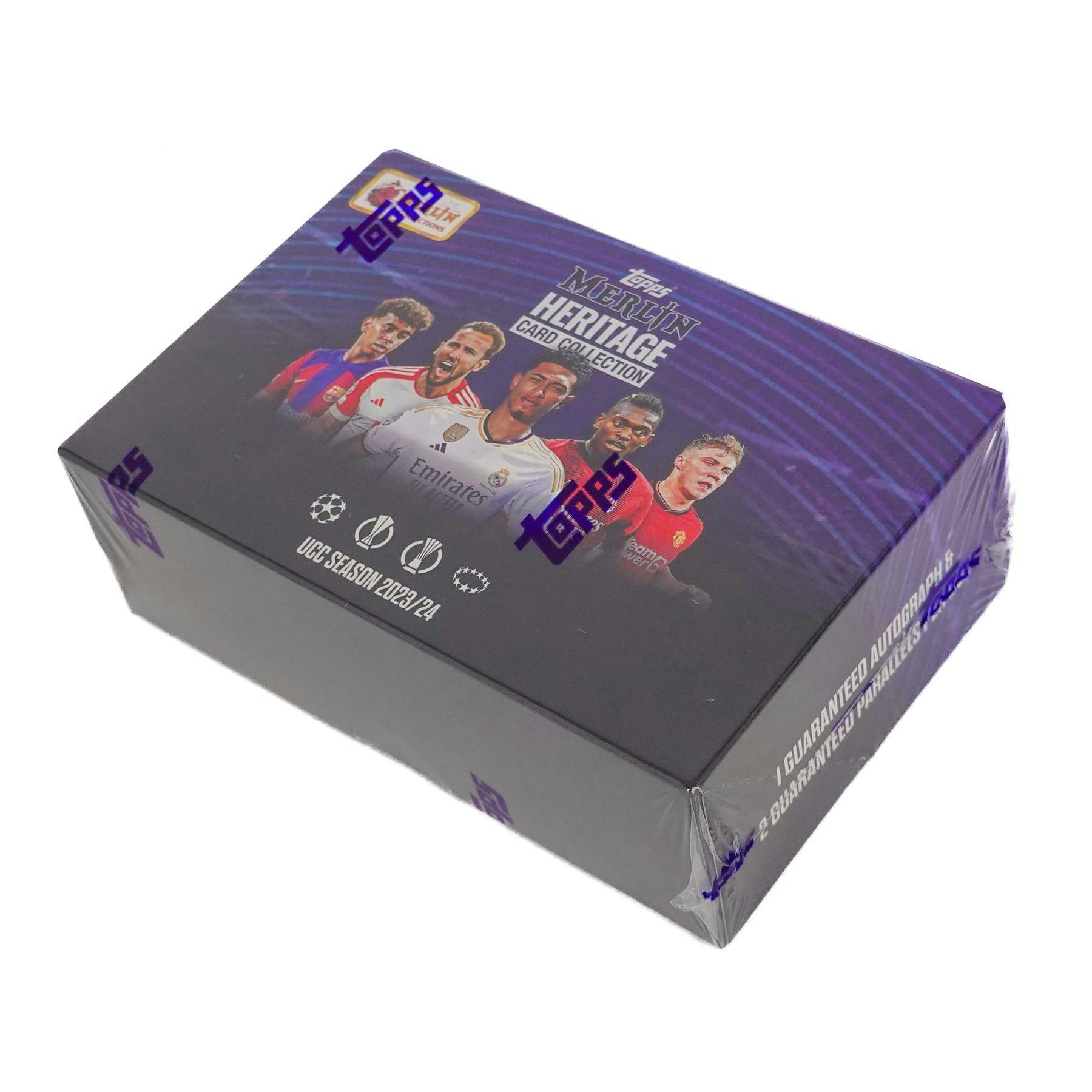 2023/24 Topps Merlin Heritage UEFA Club Competitions Soccer Hobby Box