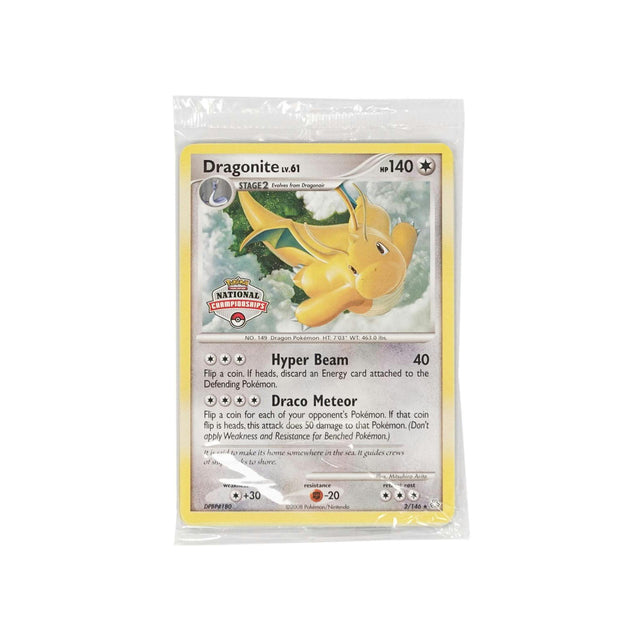 Pokemon National Championships Promo Dragonite 2/146 Sealed Pack of 10 NEAR MINT NM