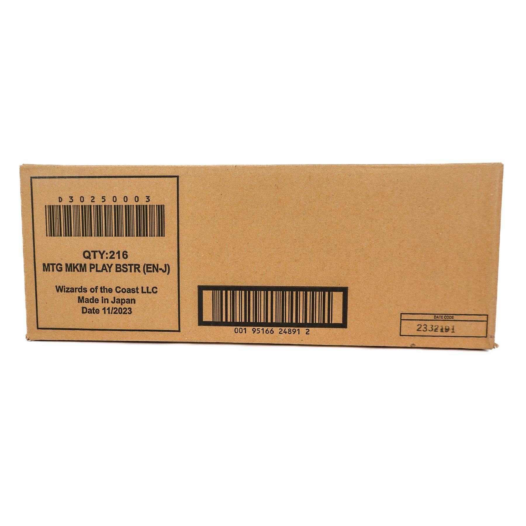 Magic the Gathering Murders at Karlov Manor Play Booster 6-Box Case (Reed Buy)