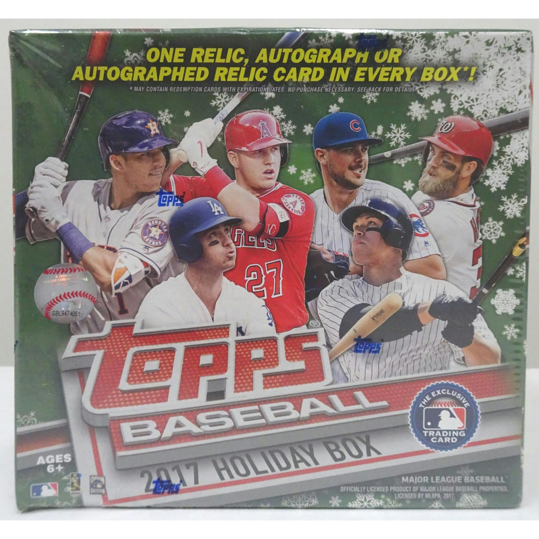 2017 Topps Holiday Baseball Mega Box (Reed Buy)
