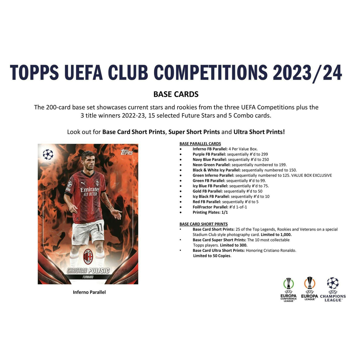 2023/24 Topps UEFA Club Competitions Soccer Blaster Box