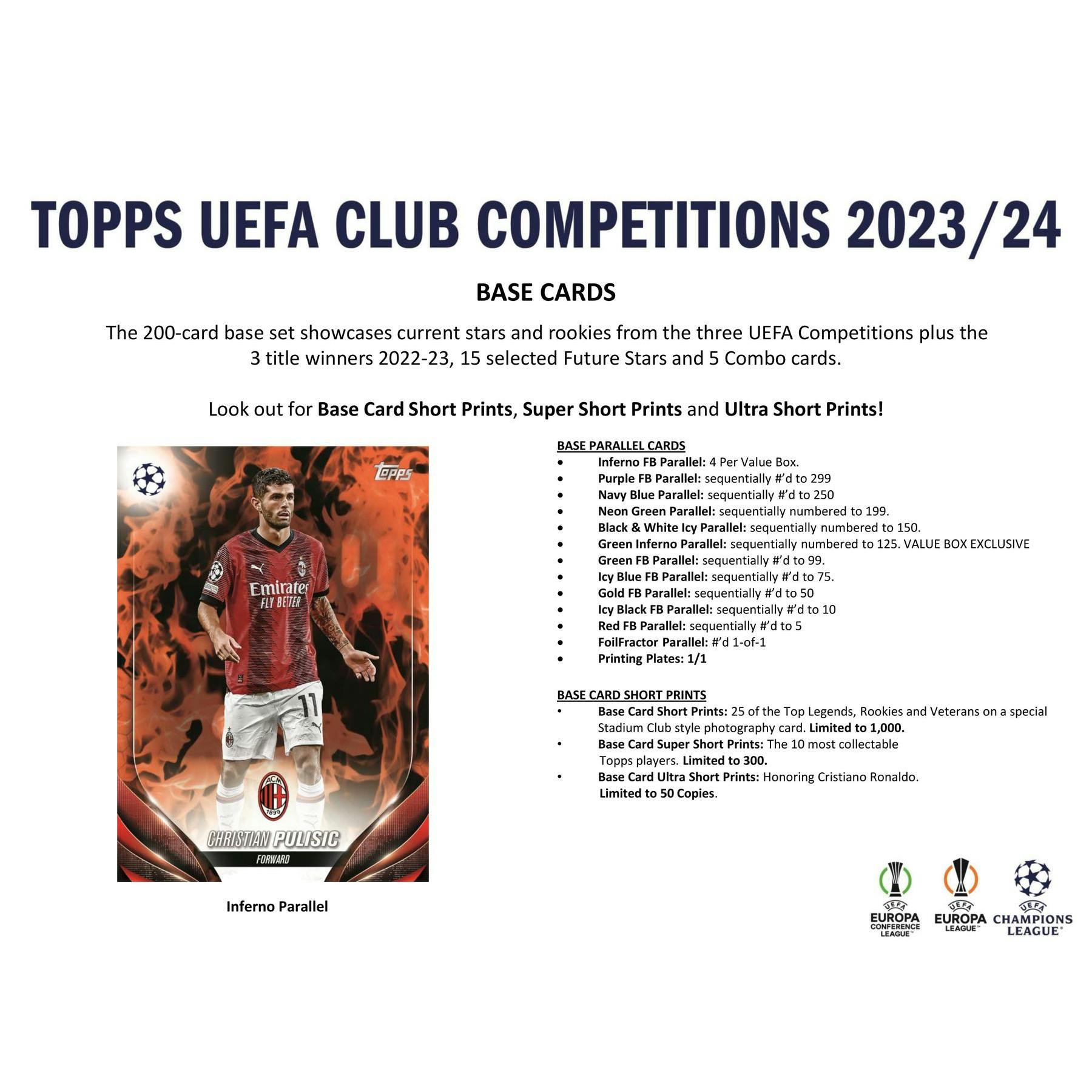 2023/24 Topps UEFA Club Competitions Soccer Blaster Pack