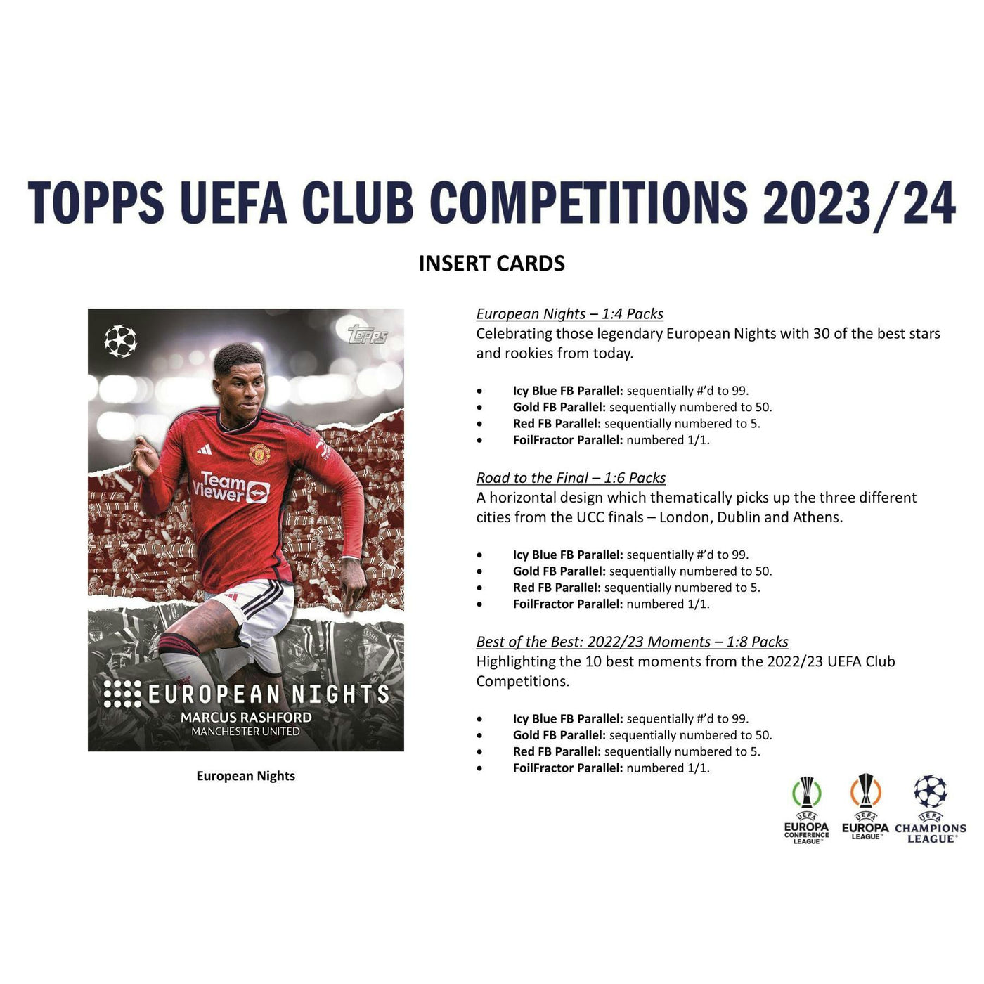 2023/24 Topps UEFA Club Competitions Soccer Blaster Box