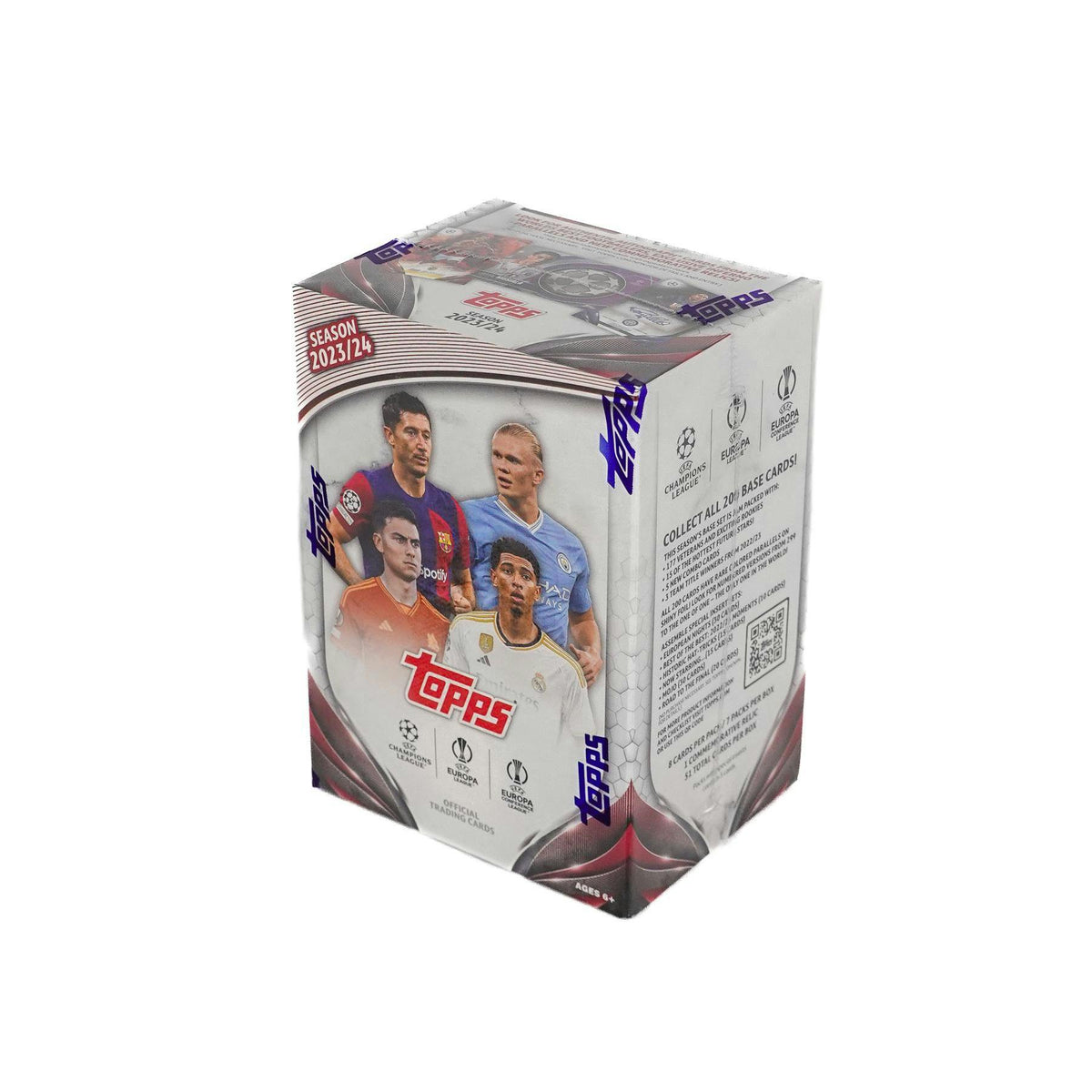 2023/24 Topps UEFA Club Competitions Soccer Blaster Box