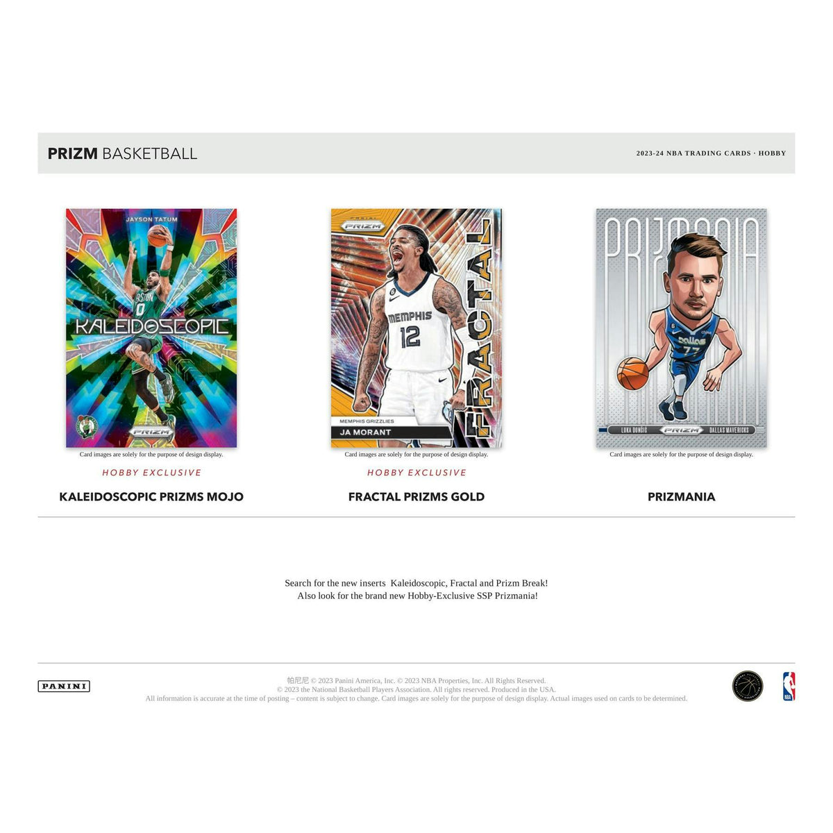 2023/24 Panini Prizm Basketball Hobby Box