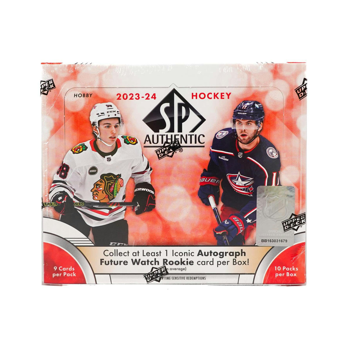 2023/24 Upper Deck SP Authentic Hockey Hobby 16-Box Case