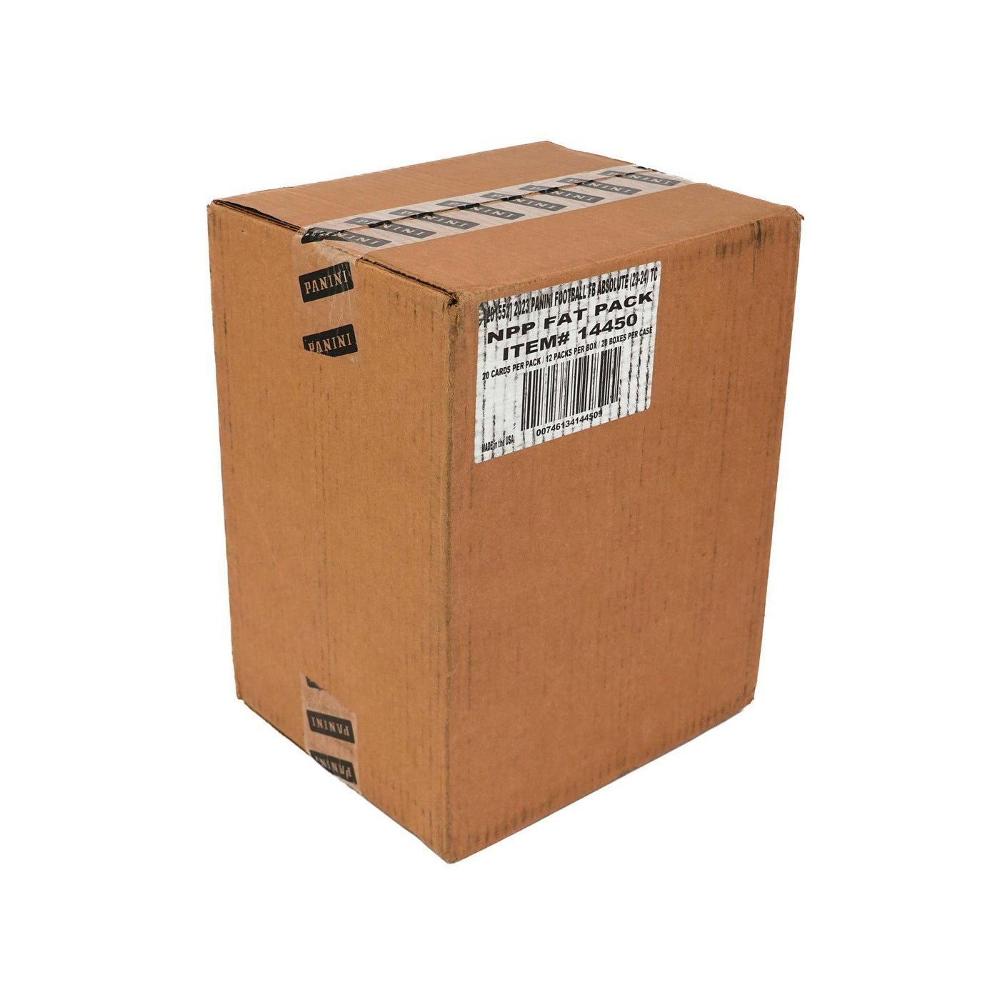 2023 Panini Absolute Football Jumbo Value 20-Box Case