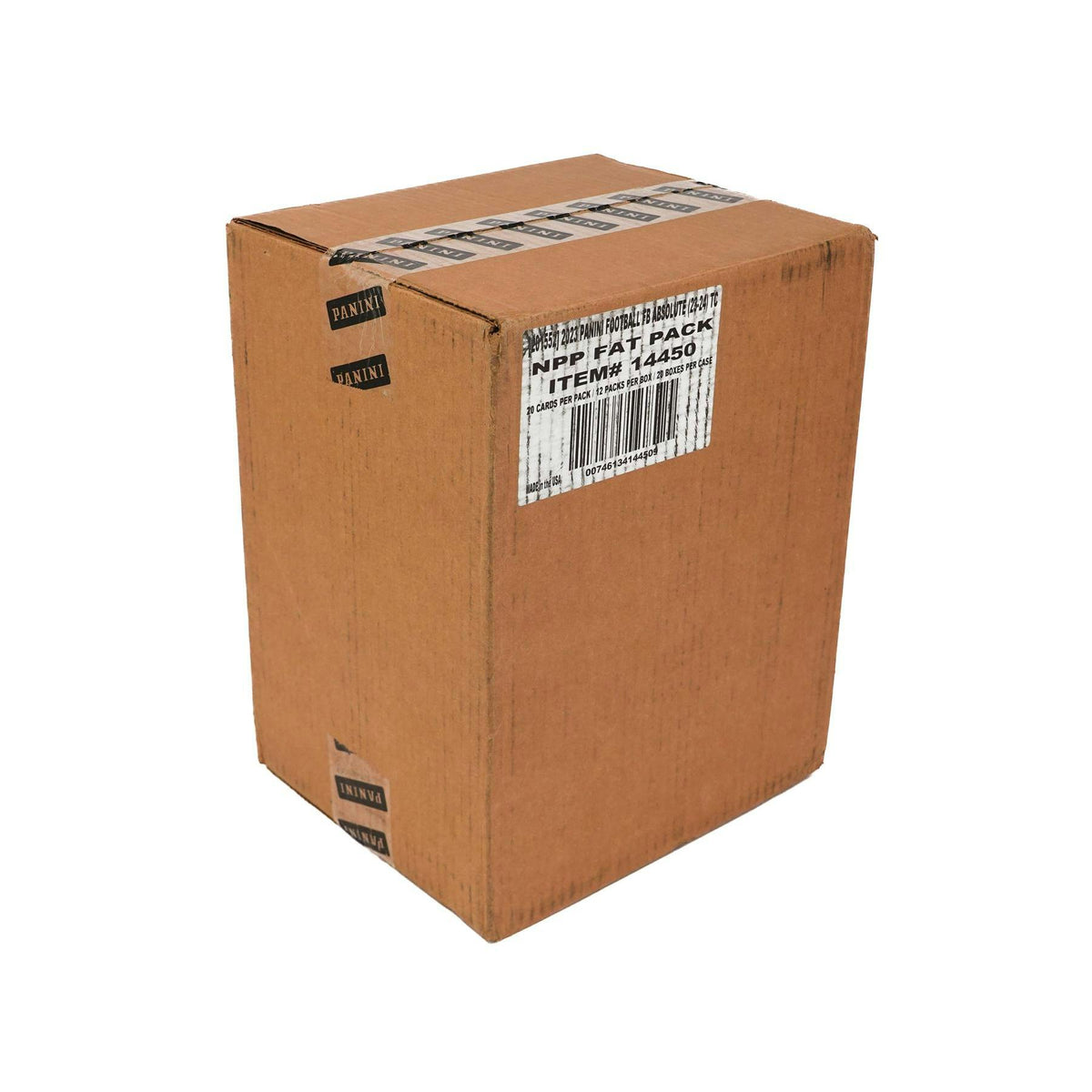 2023 Panini Absolute Football Jumbo Value 20-Box Case