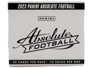 2023 Panini Absolute Football Jumbo Value Box