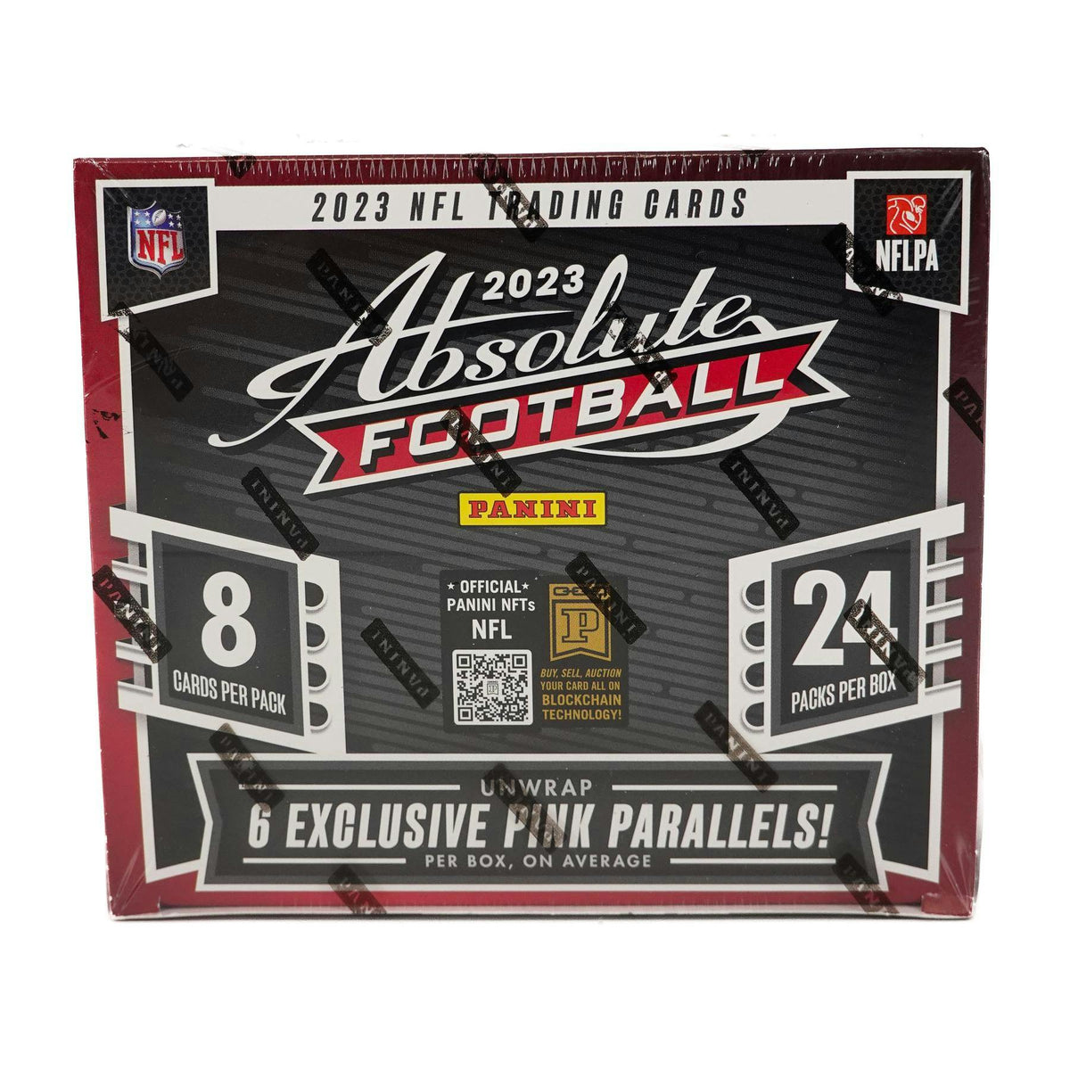 2023 Panini Absolute Football 24-Pack Retail Box (Pink Parallels)