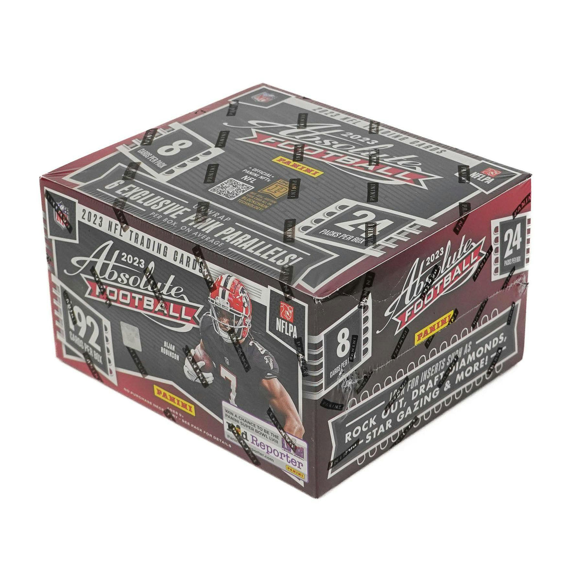 2023 Panini Absolute Football 24-Pack Retail Box (Pink Parallels)