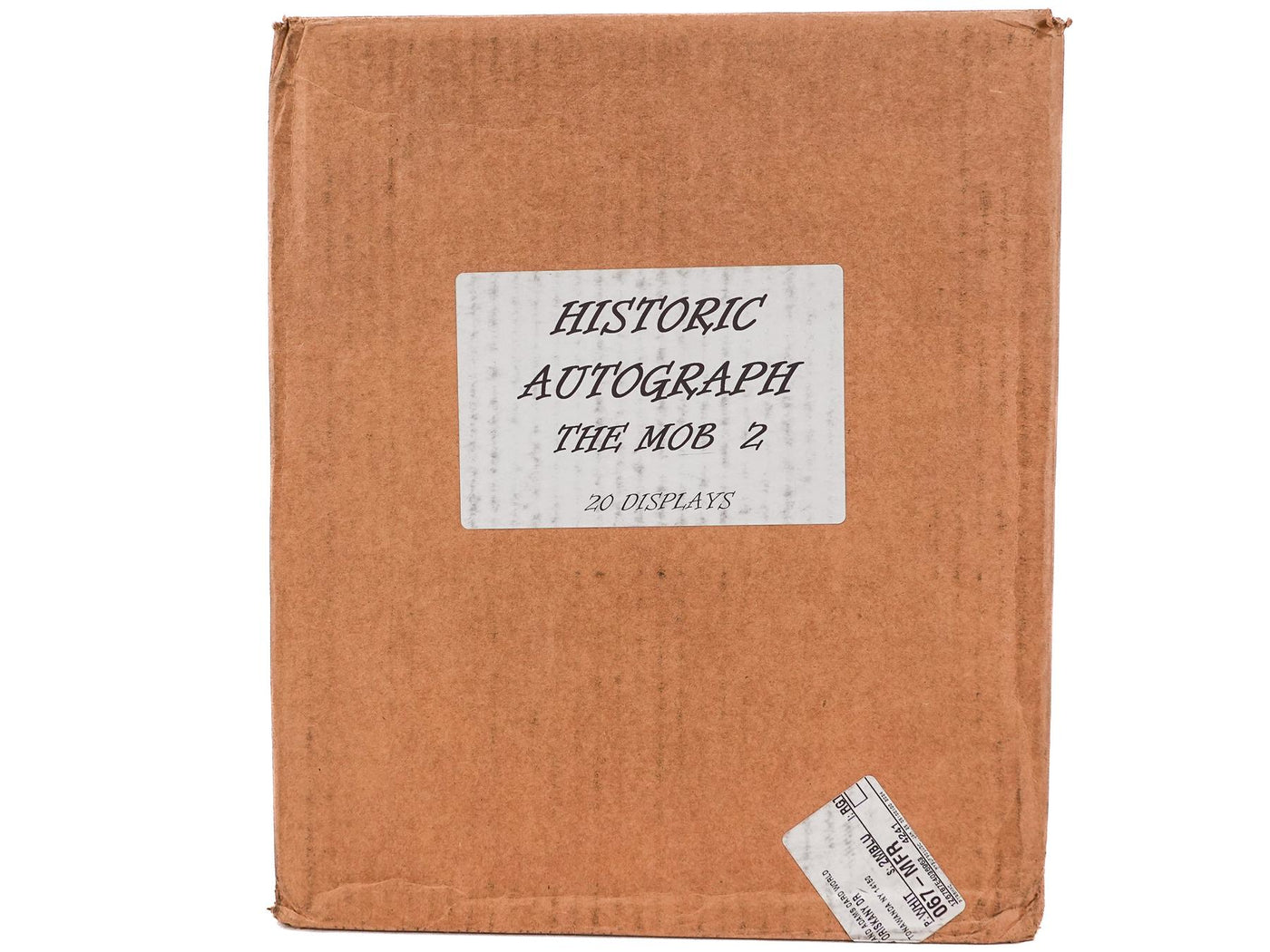 2023 Historic Autographs The Mob Series 2 Hobby 20-Box Case