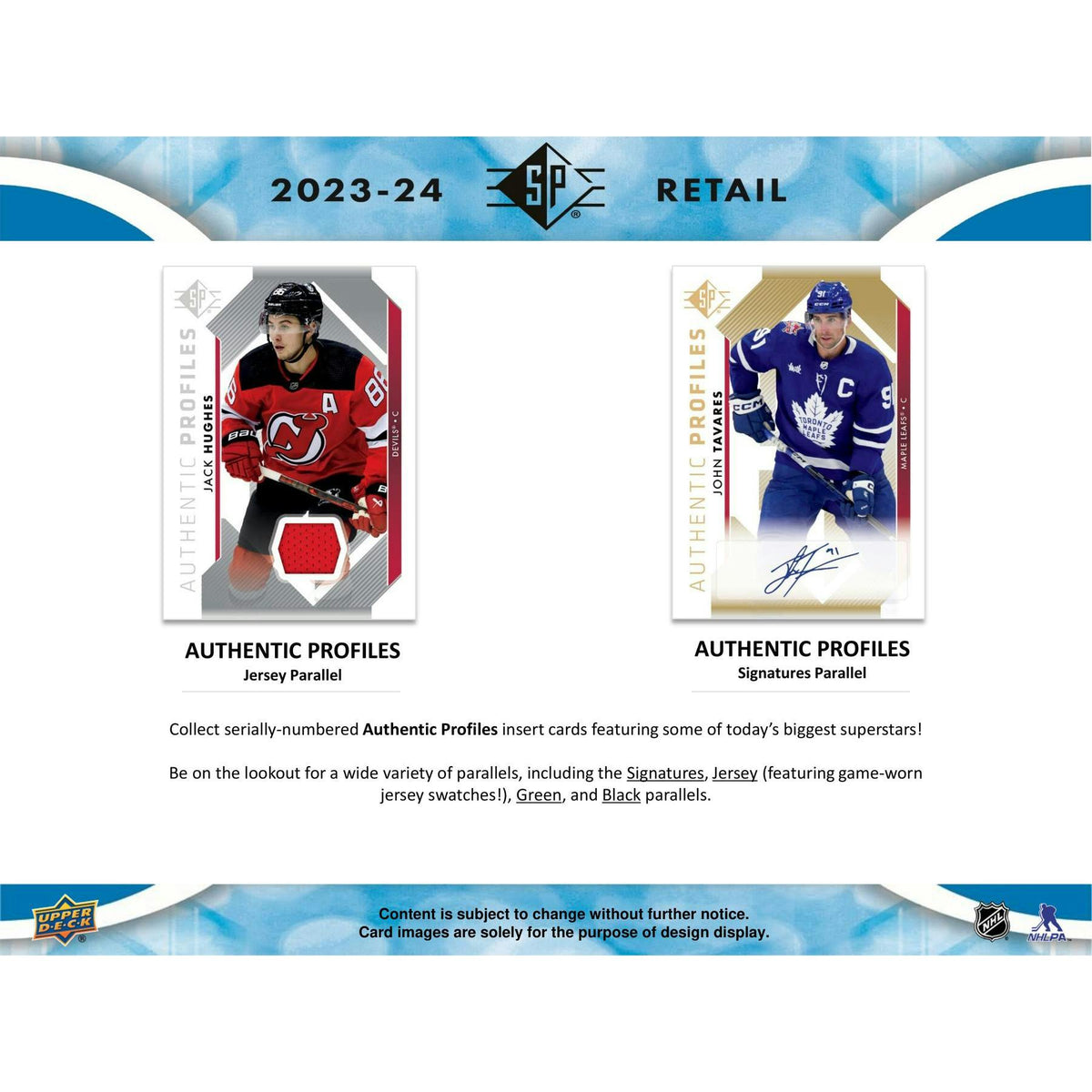 2023/24 Upper Deck SP Hockey Blaster Box