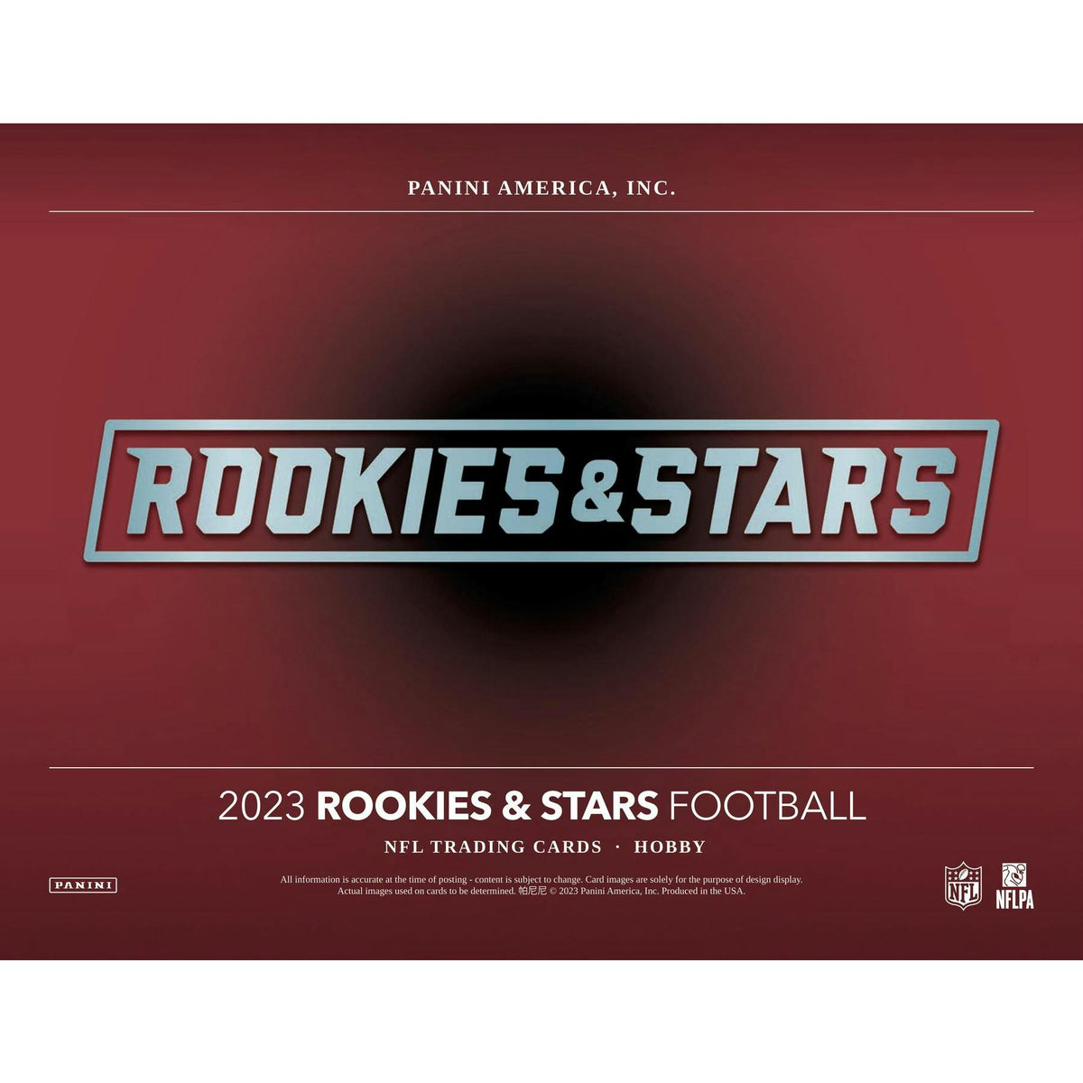 2023 Panini Rookies & Stars Football Hobby 14-Box Case