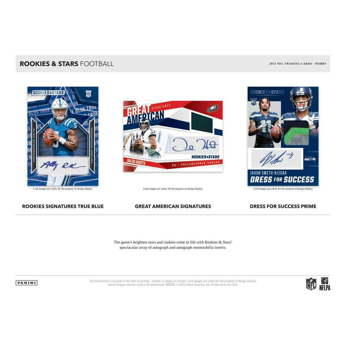 2023 Panini Rookies & Stars Football Hobby Box