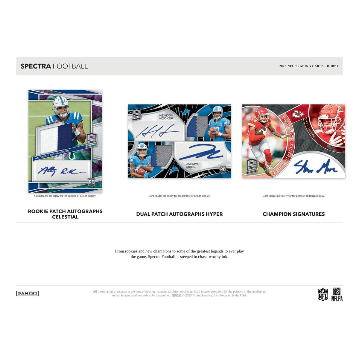 2023 Panini Spectra Football Hobby Box