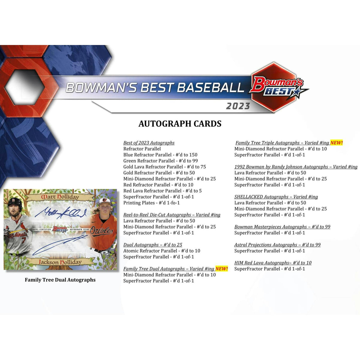 2023 Bowman's Best Baseball Hobby Box
