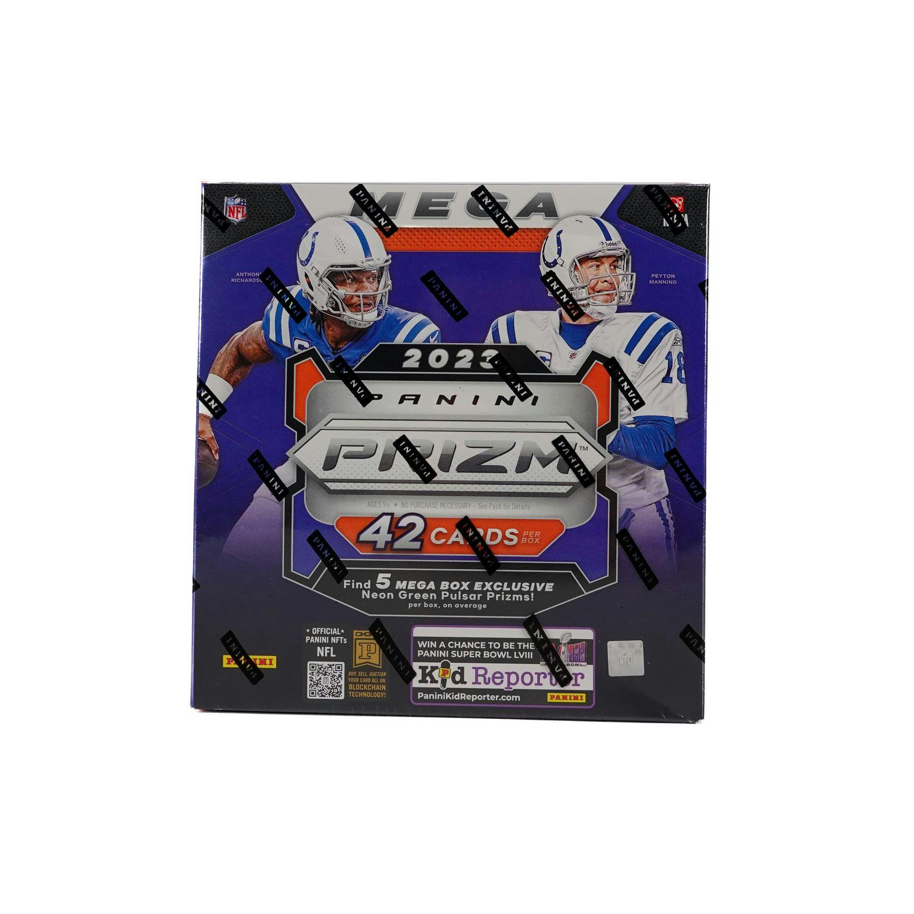 2023 Panini Prizm Football Mega Box (Neon Green Pulsar Prizms!)