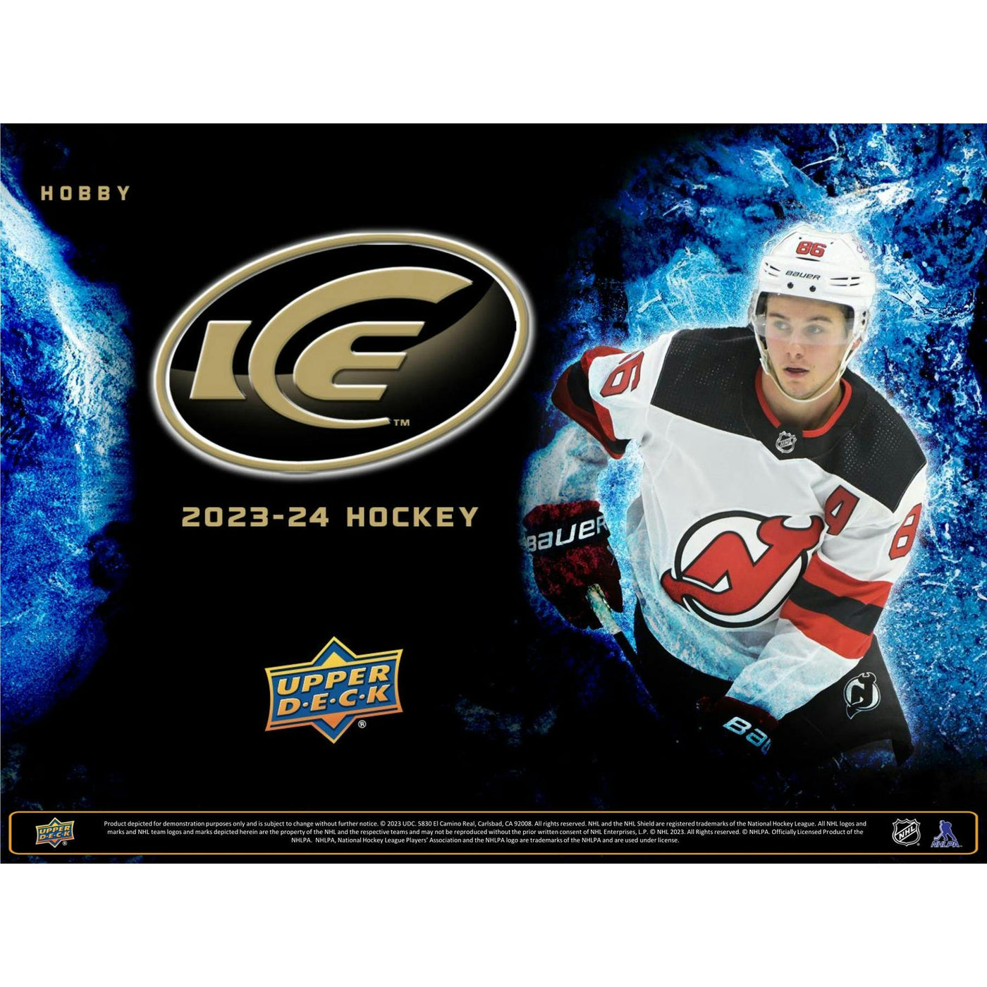 2023/24 Upper Deck Ice Hockey Hobby 24-Box Case