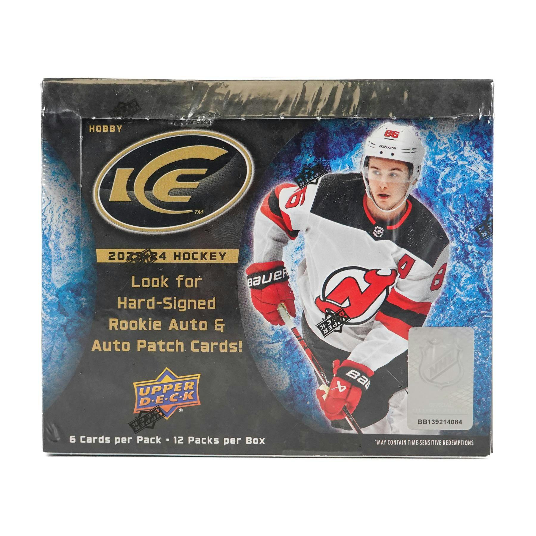 2023/24 Upper Deck Ice Hockey Hobby 24-Box Case