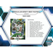 2023 Bowman University Best Football Breakers Delight Hobby Box (Reed Buy)