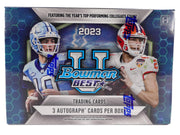 2023 Bowman University Best Football Breakers Delight Hobby Box (Reed Buy)