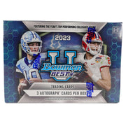 2023 Bowman University Best Football Breakers Delight Hobby Box (Reed Buy)