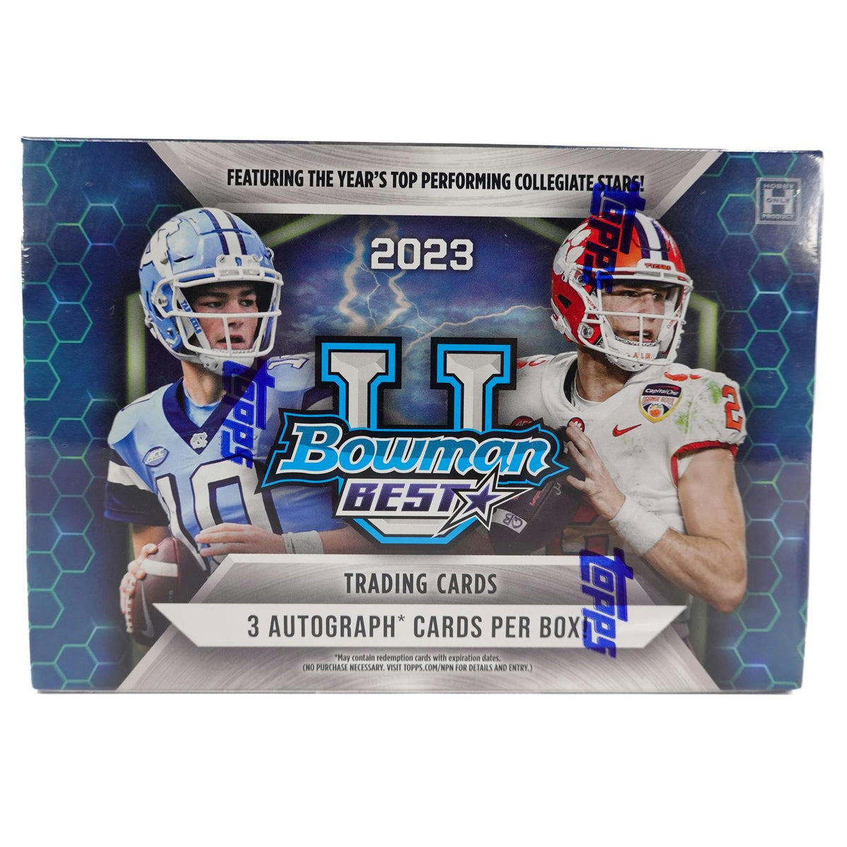 2023 Bowman University Best Football Breakers Delight Hobby Box (Reed Buy)