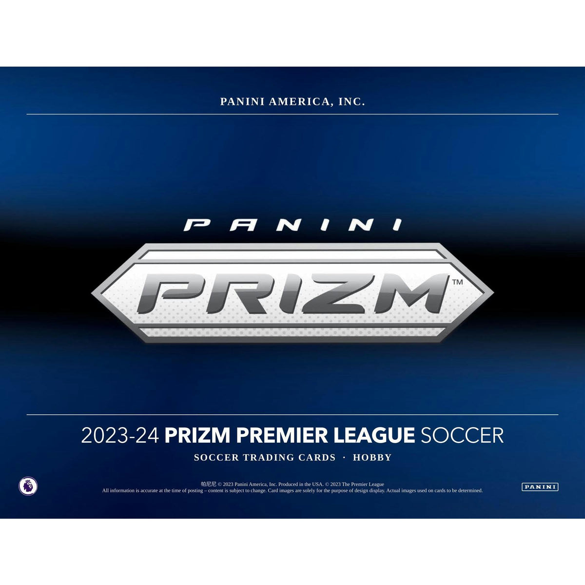 2023/24 Panini Prizm Premier League EPL Soccer Hobby Box (Reed Buy)