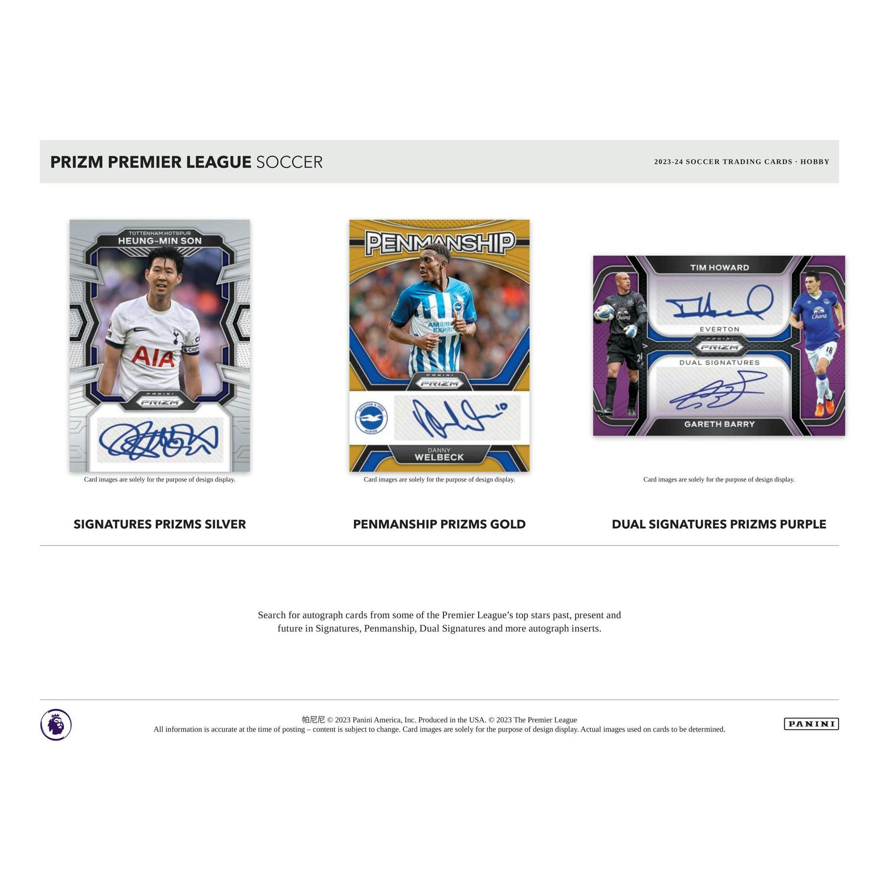 2023/24 Panini Prizm Premier League EPL Soccer Hobby Box (Reed Buy)