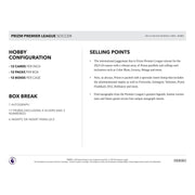 2023/24 Panini Prizm Premier League EPL Soccer Hobby Box (Reed Buy)