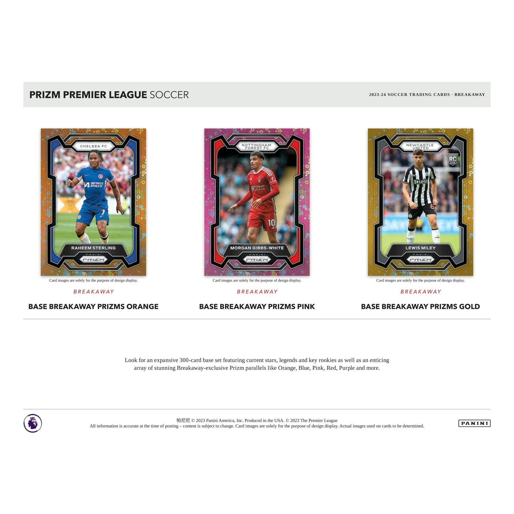 2023/24 Panini Prizm Premier League EPL Soccer Breakaway Box (Reed Buy)
