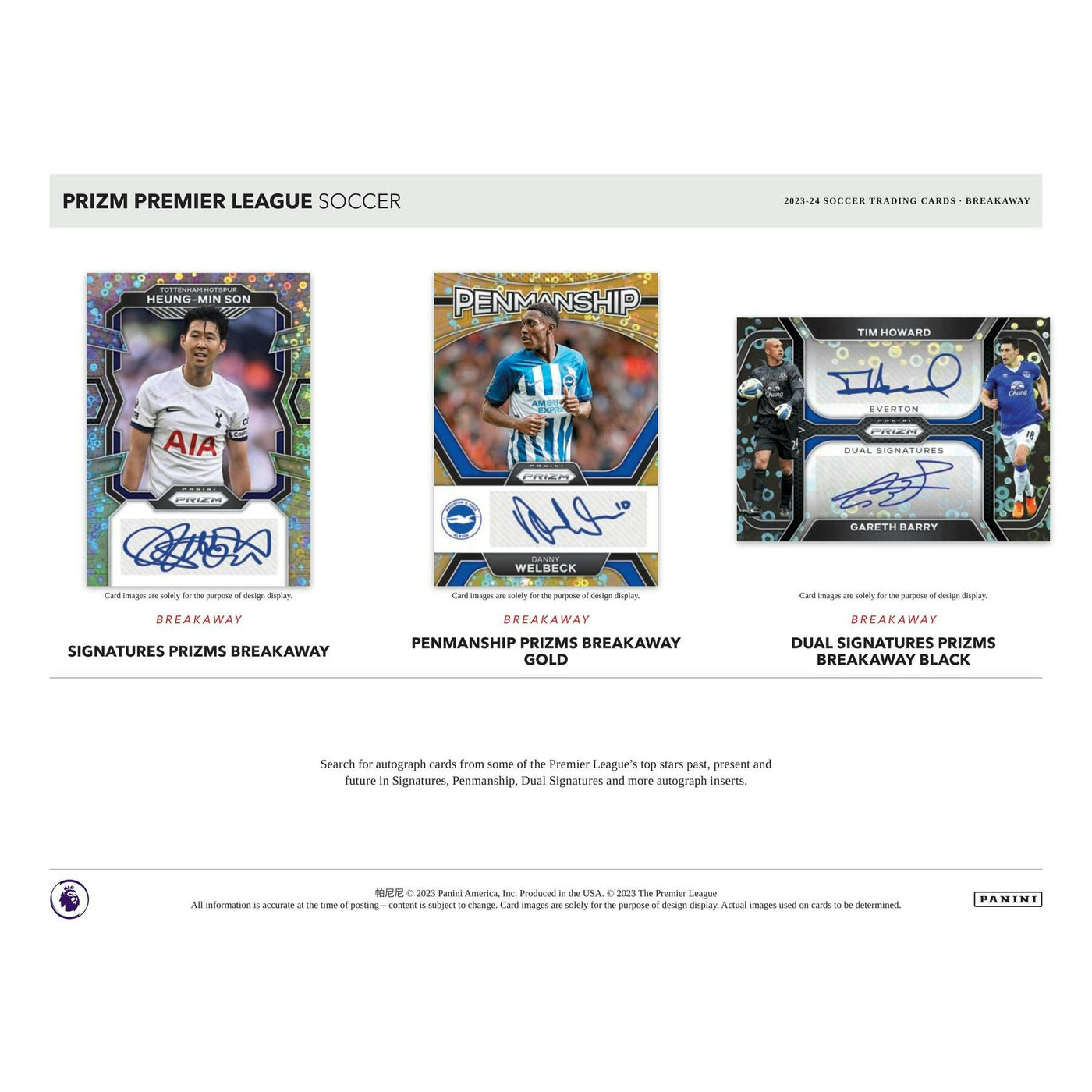 2023/24 Panini Prizm Premier League EPL Soccer Breakaway Box (Reed Buy)