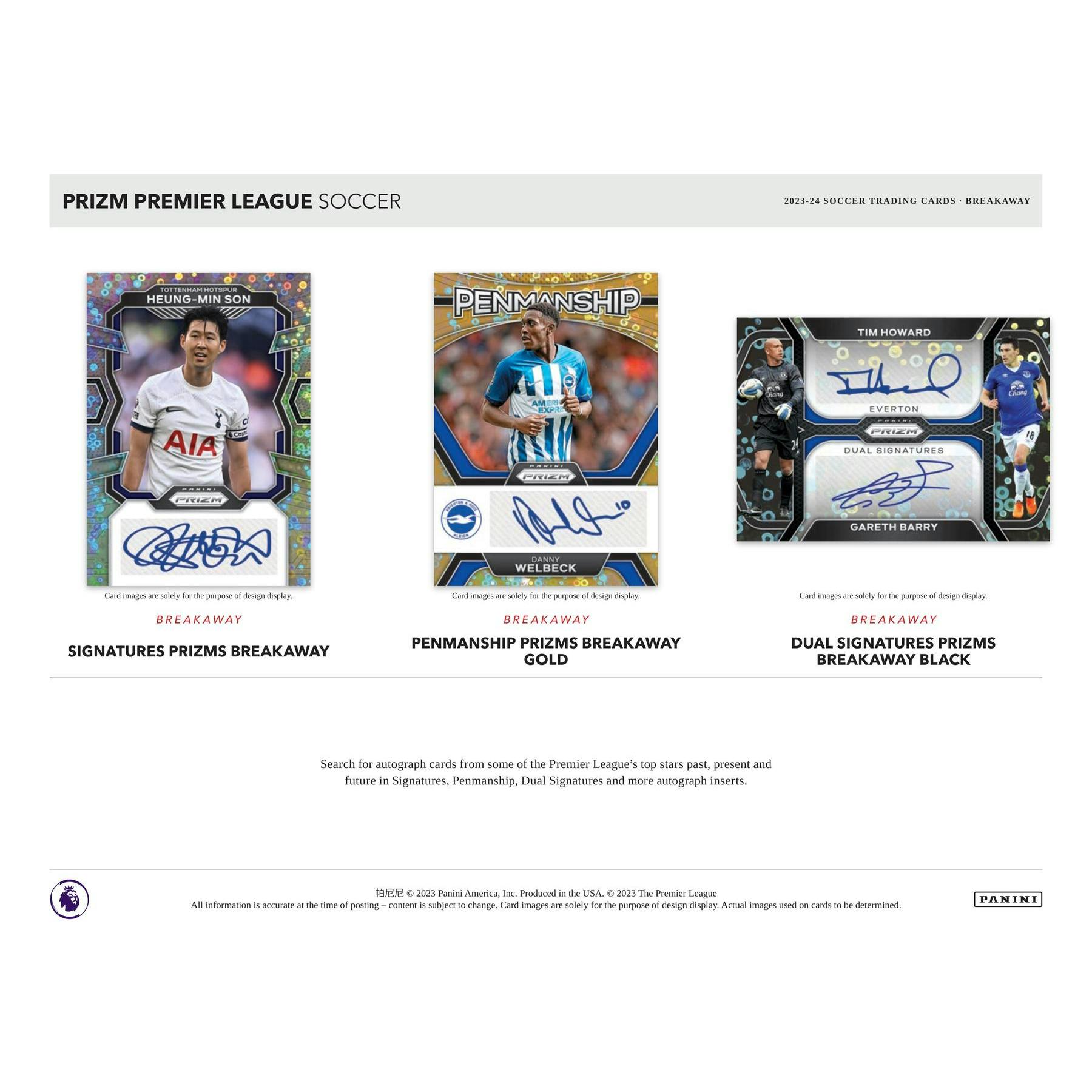 2023/24 Panini Prizm Premier League EPL Soccer Breakaway Box (Reed Buy)