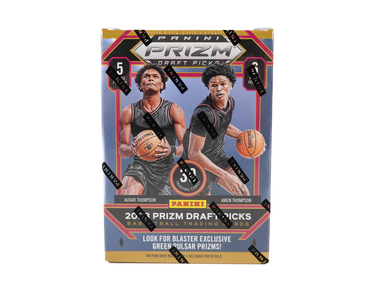 2023/24 Panini Prizm Draft Picks Basketball Blaster Box (Green Pulsar Prizms!)