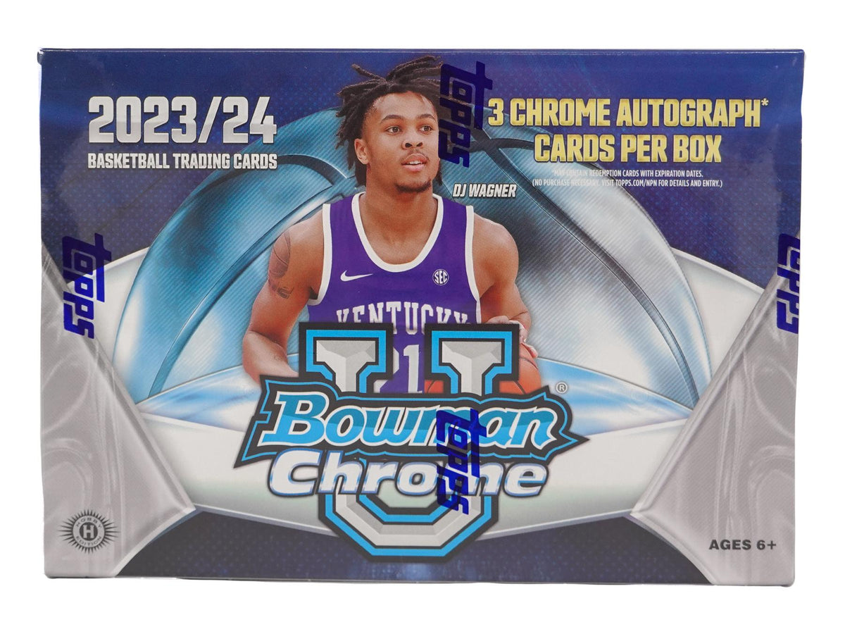 2023/24 Bowman University Chrome Basketball Delight Box